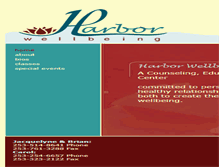 Tablet Screenshot of harborwellbeing.com